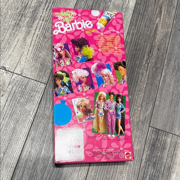 Barbie Totally Hair Doll with Pink and Blue Outfit - Picture 2 of 3